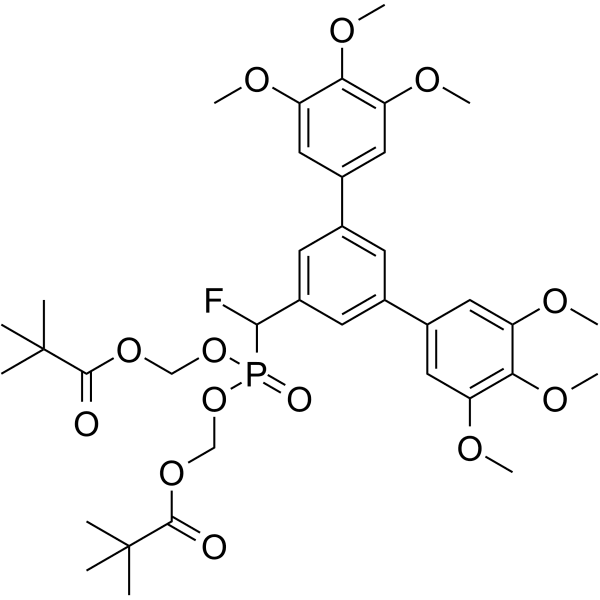 Stafia-1-dipivaloyloxymethyl ester Structure