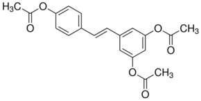 Triacetyl resveratrol Structure