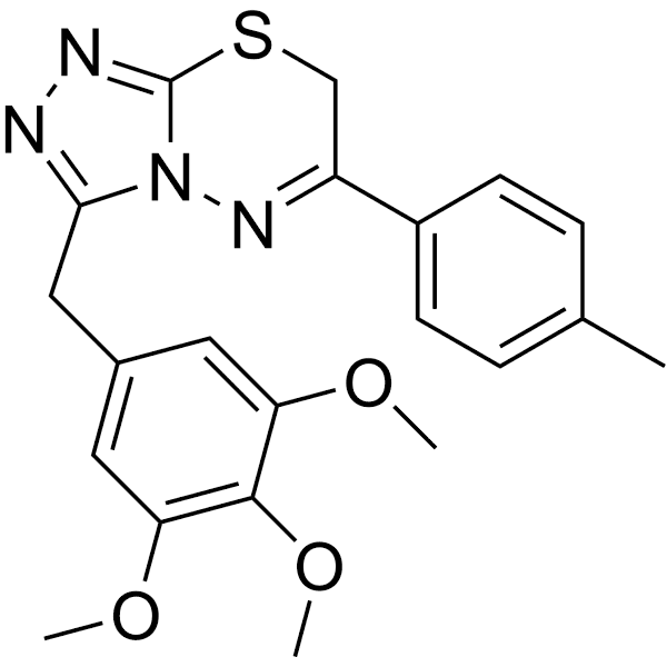 Tubulin inhibitor 34 Structure