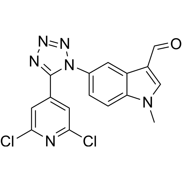 Tubulin inhibitor 37 Structure