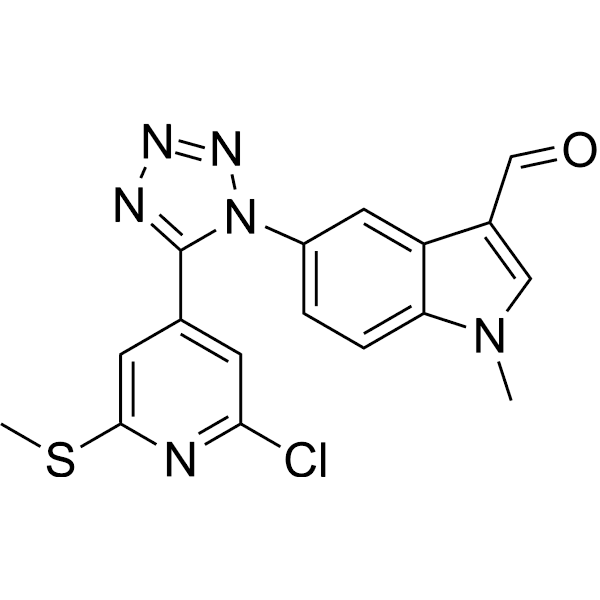 Tubulin inhibitor 38 Structure