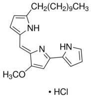 Undecylprodigiosin hydrochloride Structure