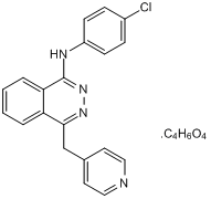 Vatalanib succinate Structure